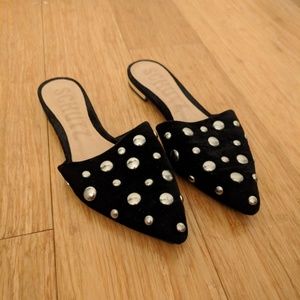 SCHUTZ STUDS MULES